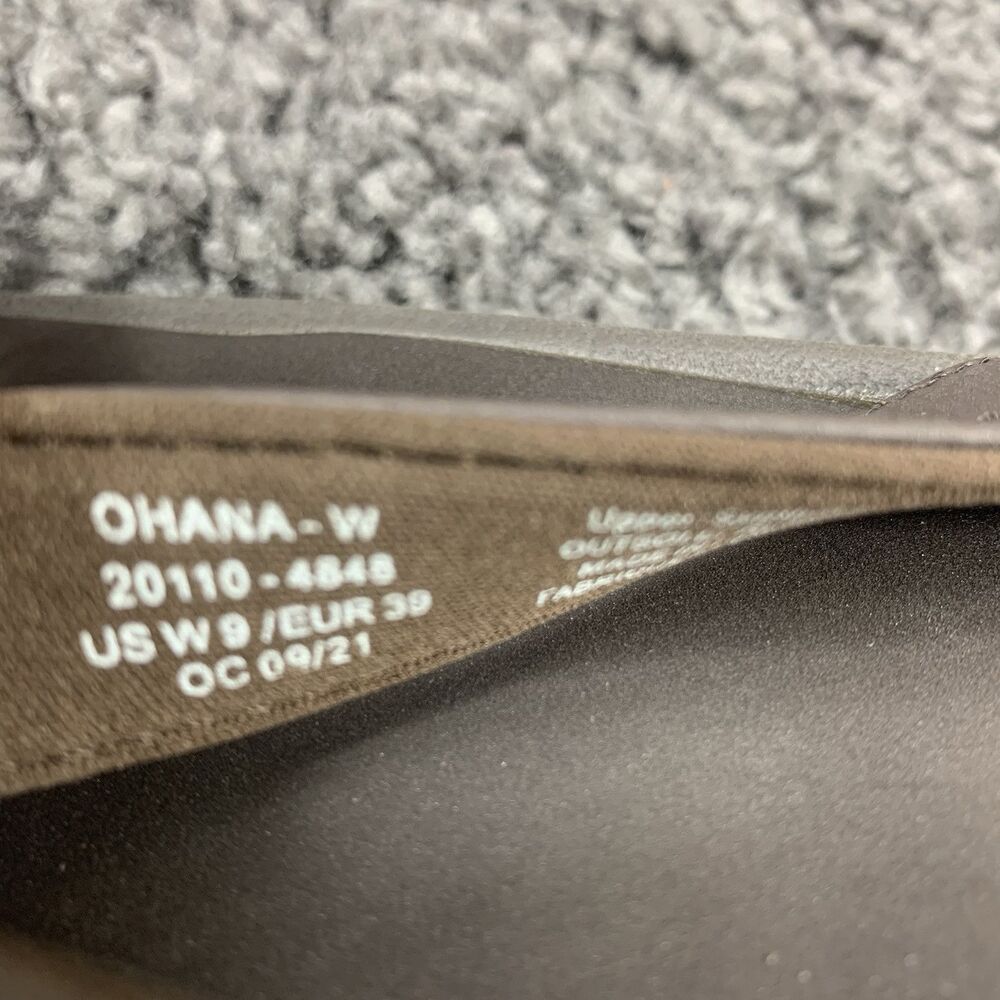 OluKai Ohana - W Brown Comfort Flip Flop Beach Sandal Women's Size 9 - Picture 8 of 8